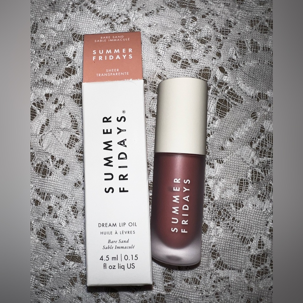 Summer Fridays Bare sand lip oil